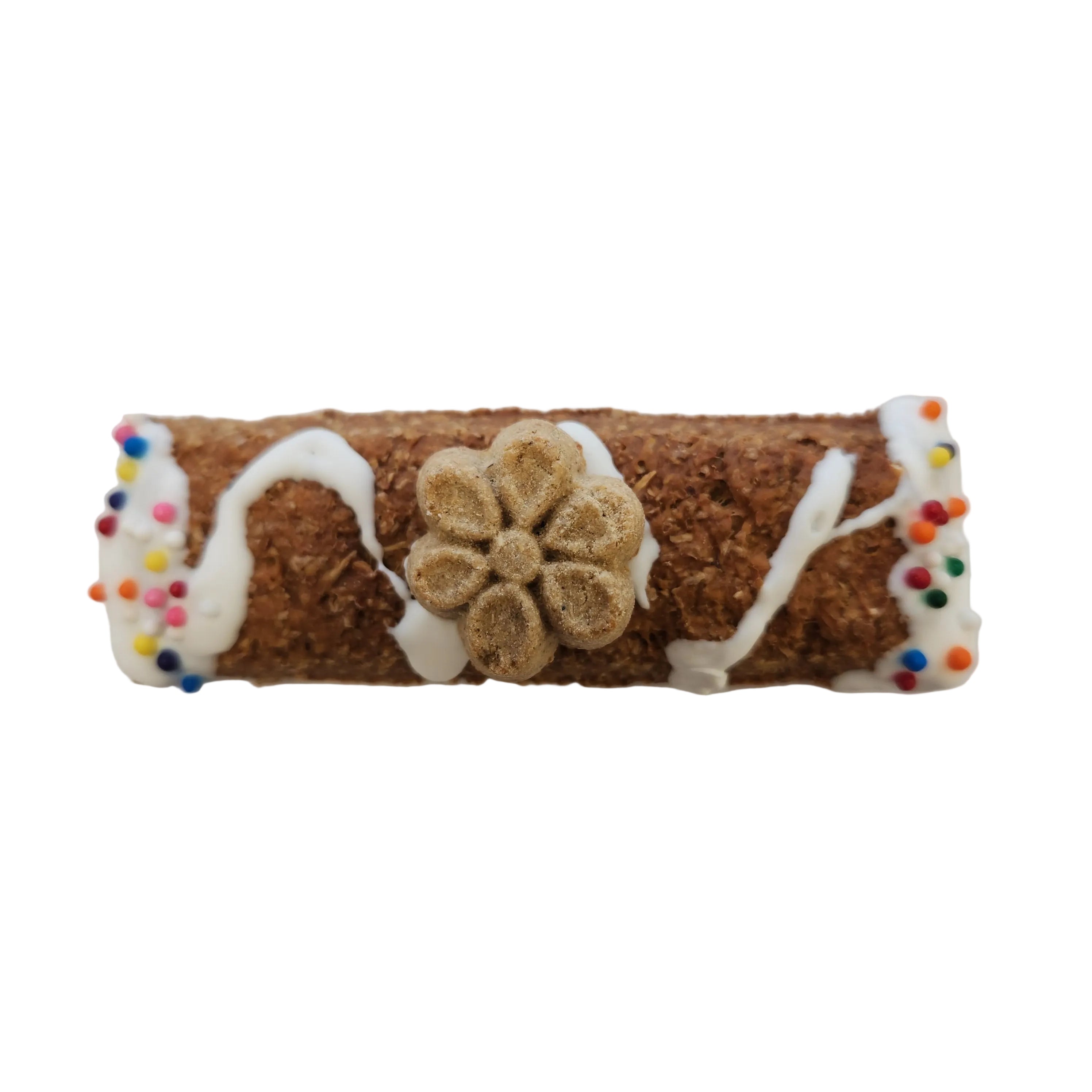 Celebration Bone Liver Crunch with Vanilla Yogurt Icing 3"