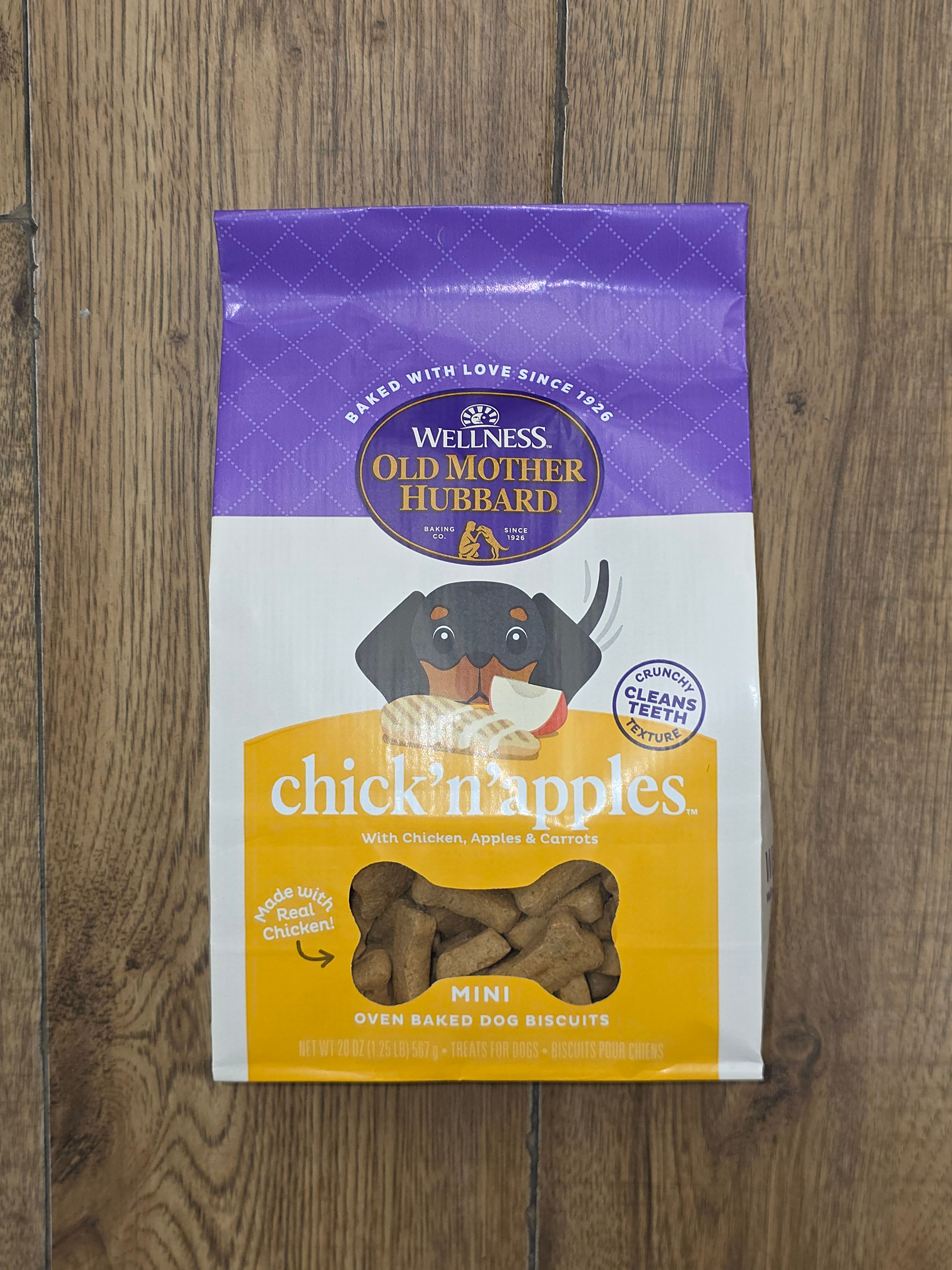 Biscuits pour chiens cuits au four Wellness Old Mother Hubbard (567 g)