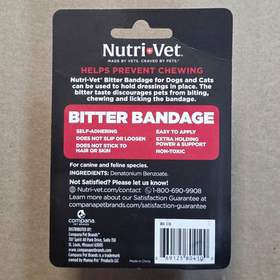 Nutri-Vet Bitter Bandage for Dogs and Cats