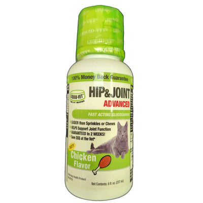 Liquid Vet Support pour hanches et articulations pour chats (237 ml)