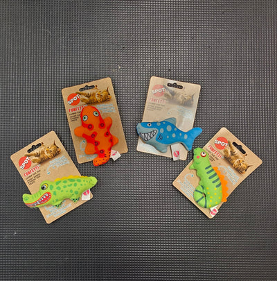 SPOT Funfetti, Catnip Cat Toy, Assorted Plush Animals