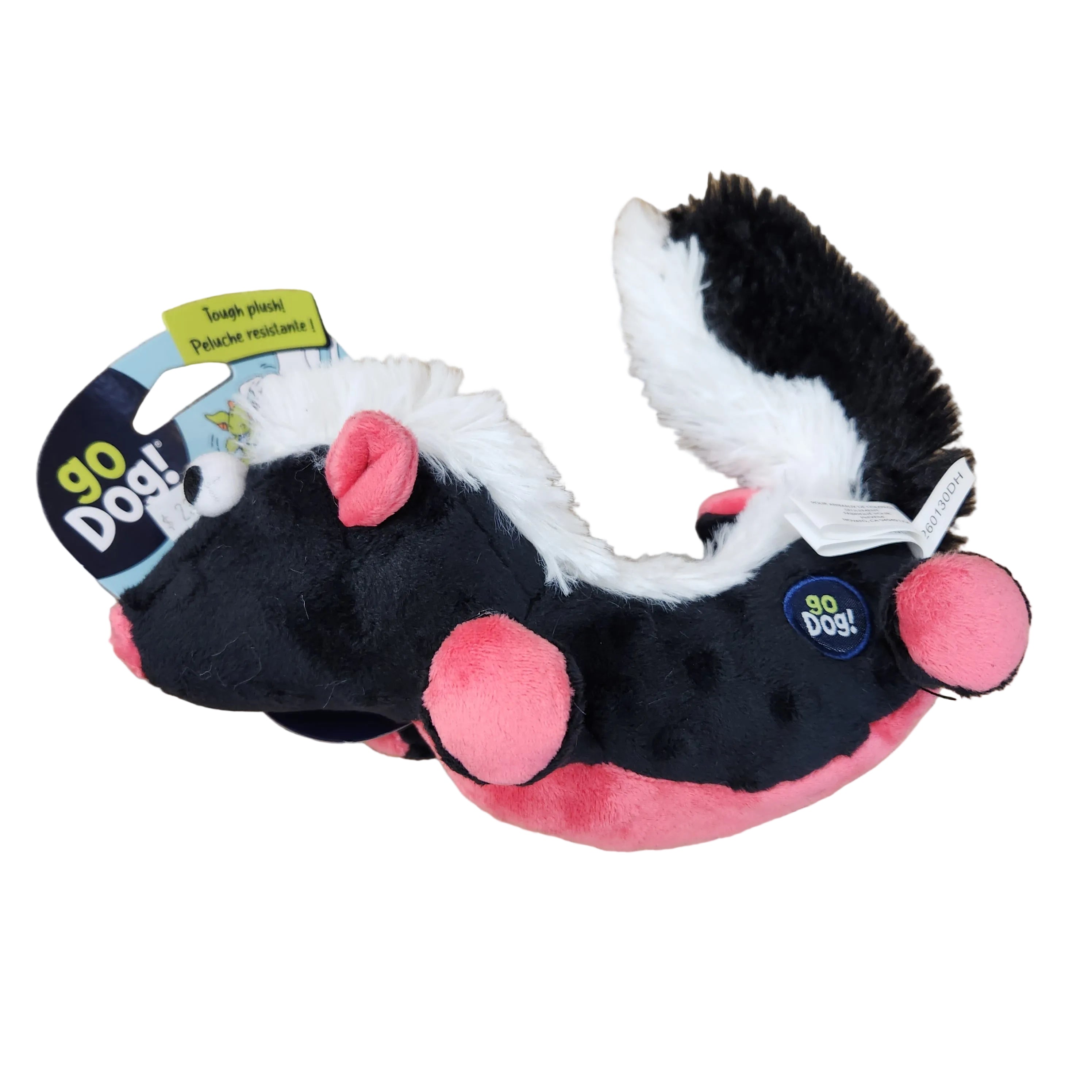 GoDog! Tough Plush Wildlife Stella the Skunk Medium