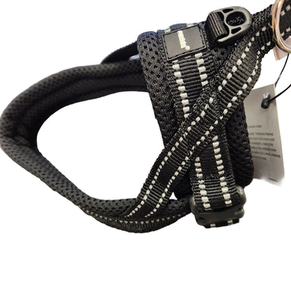 MutTravel Ready Sport Dog Harness with 3M Scotchlite Reflective Stitching Small Dog