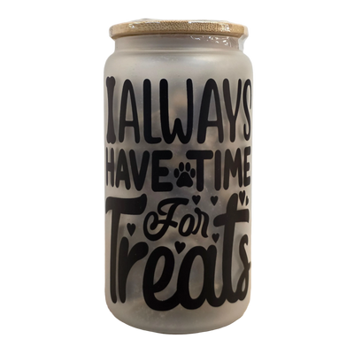 Eva's Doggy Treats, Treat Jars Filled with Bakery Dog Cookies