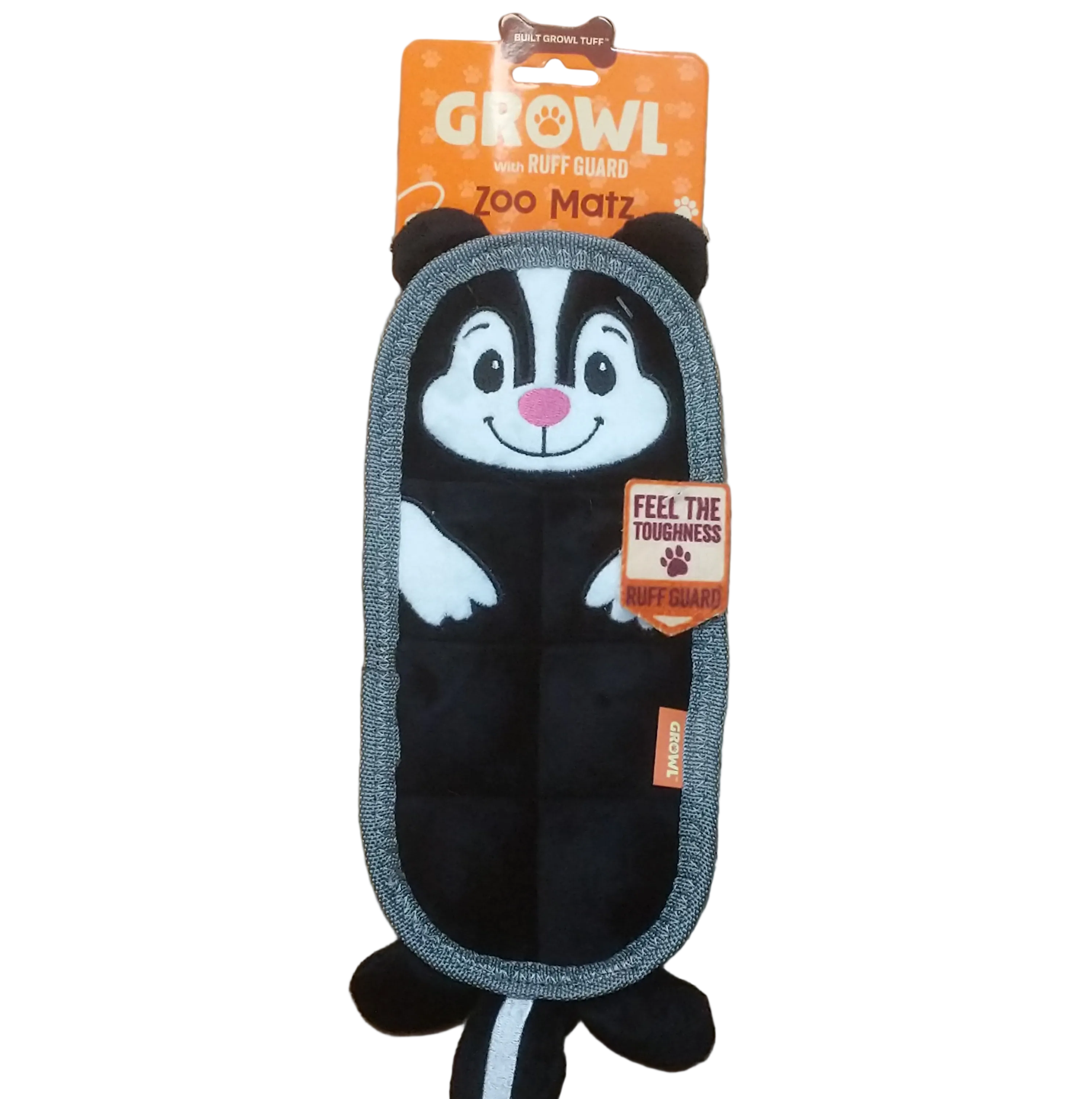 Growl Zoo Matz No Stuffing Ruff Guard Dog Toy