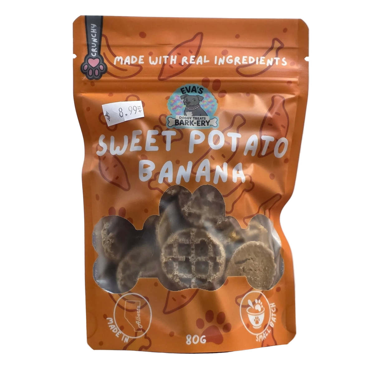 Eva's Doggy Treats Bakery Cookies, 85g Bag