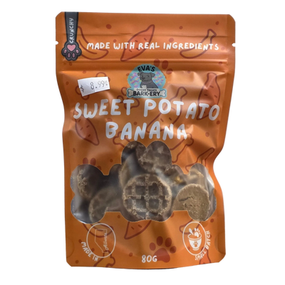 Eva's Doggy Treats Bakery Cookies, 85g Bag