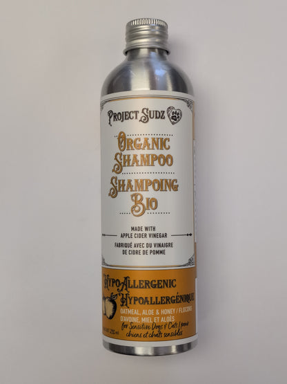PROJECT SUDZ Hypoallergnic Pet Shampoo w/ Oatmeal & Honey