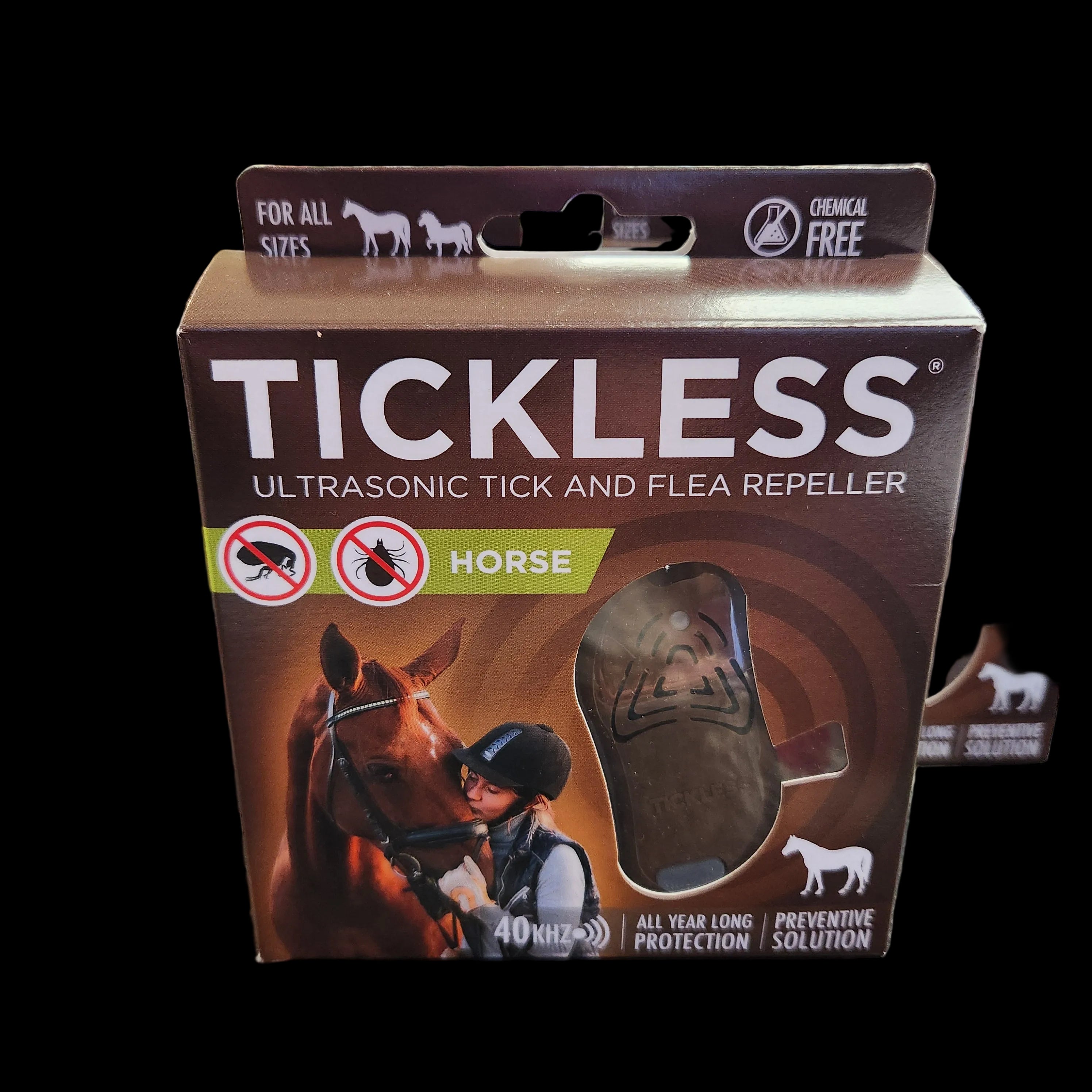 Tickless Ultrasonic Flea & Tick Repeller Horse, Pony or Large Dog