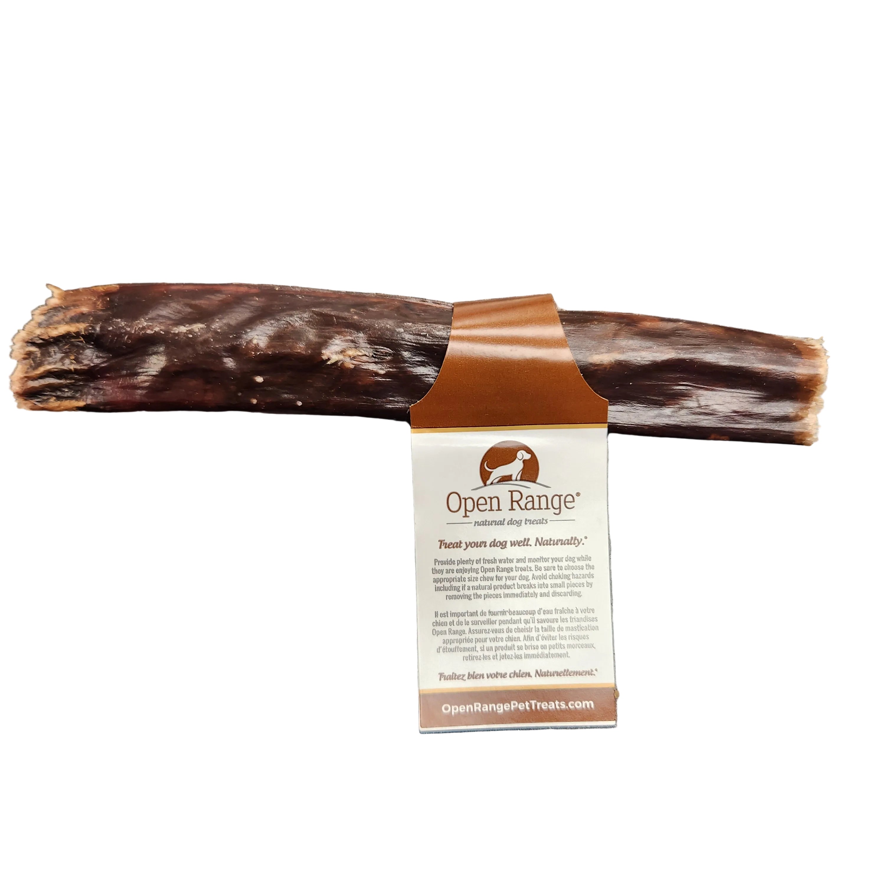 Open Farm Beef Esophagus Dog Chew 6"