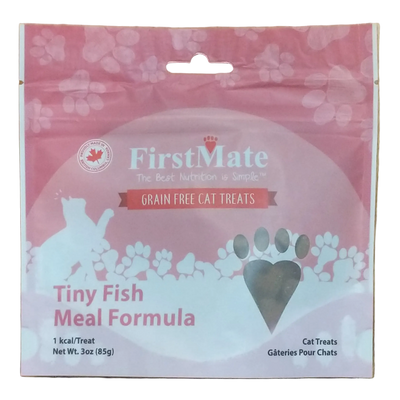 FirstMate Grain Free, Tiny Fish Meal Formula, Cat Treats, 85g