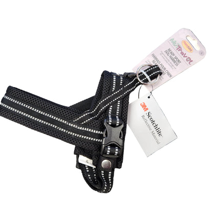 MutTravel Ready Sport Dog Harness with 3M Scotchlite Reflective Stitching Small Dog