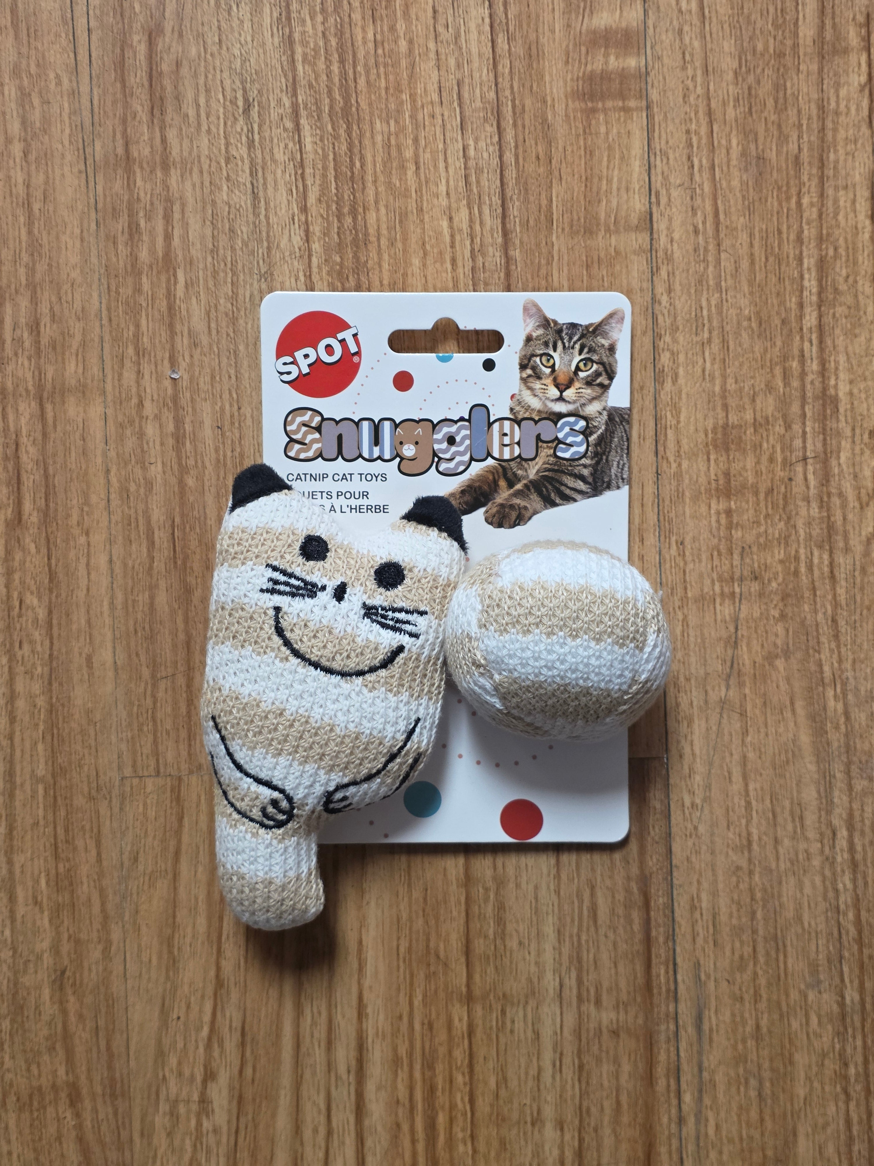 SPOT Smugglers, Catnip Cat Toys, Cat & Ball