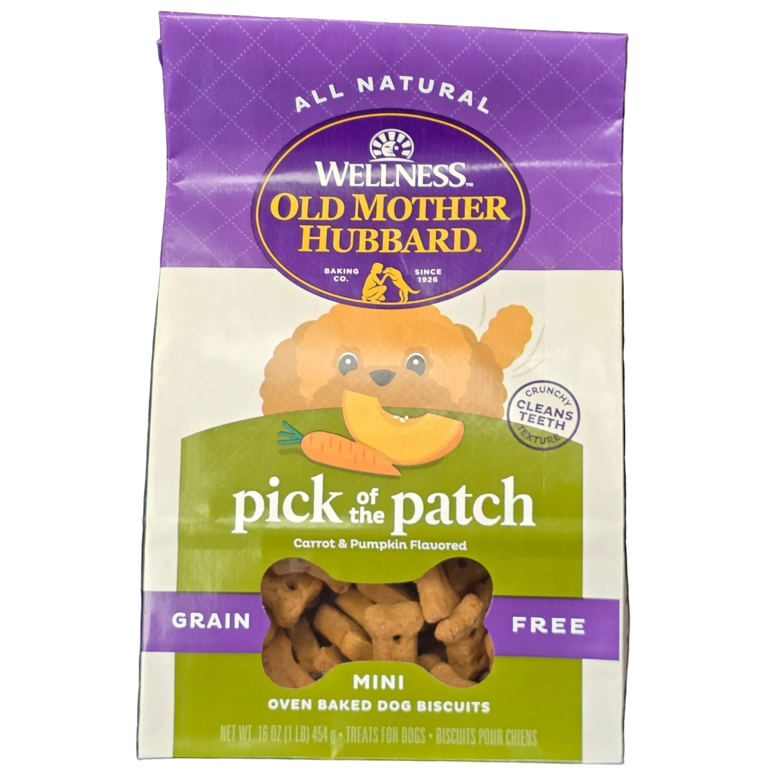 Wellness Old Mother Hubbard Mini Oven Baked Dog Biscuits (567g)