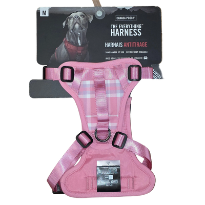 Canada Pooch Everything Harness, Pink Plaid