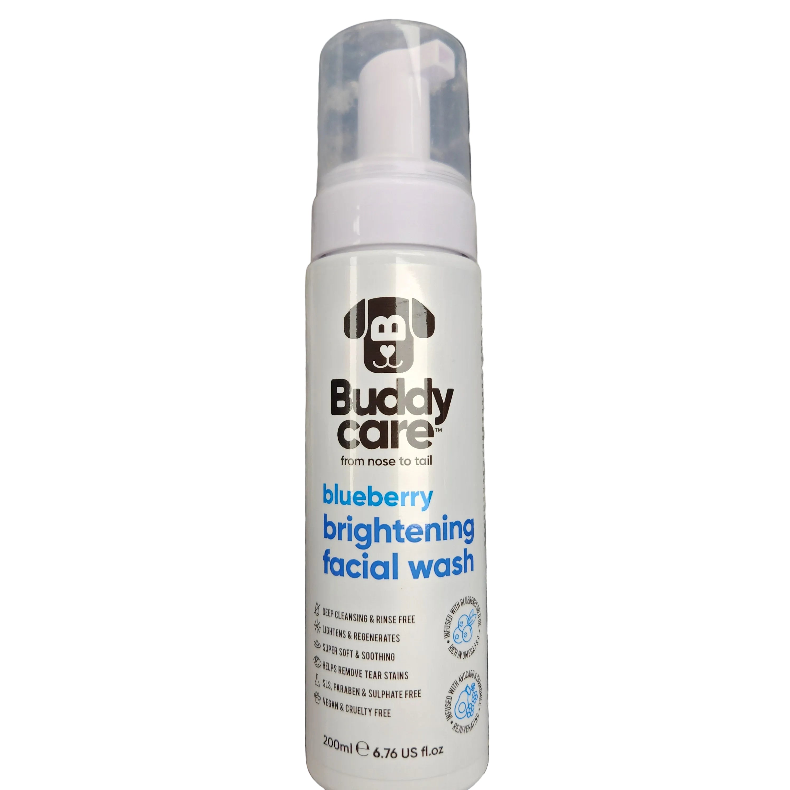 Buddy Care Blueberry Brightening Facial Wash 200ml