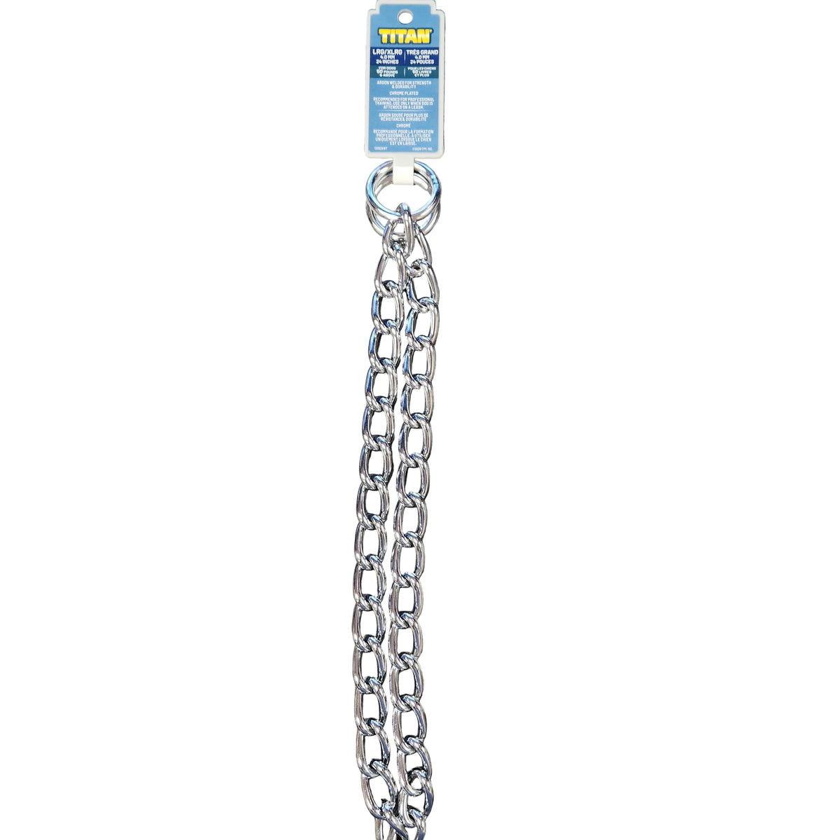 Titan Chain Training Collar 1pc 4mm x 24"