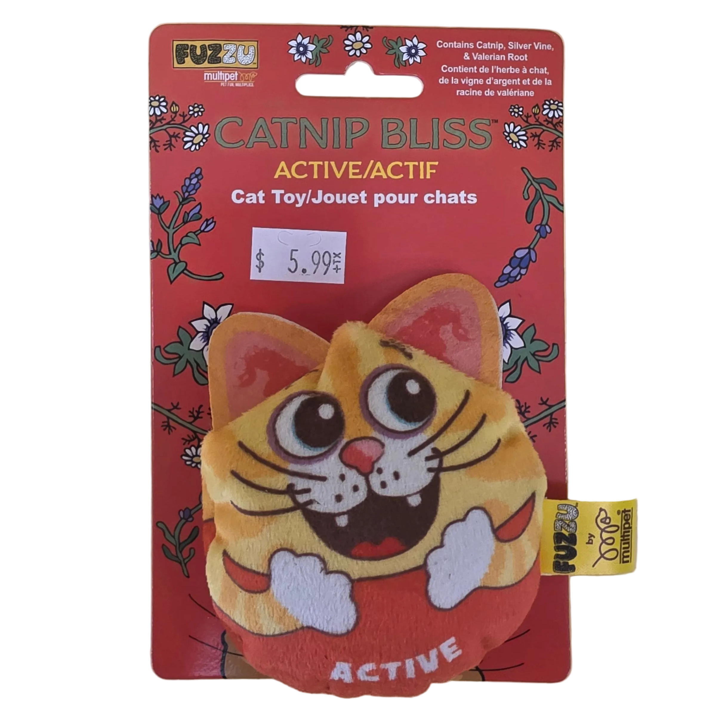 Fuzzu Catnip Bliss Cat Toy, High Jinx