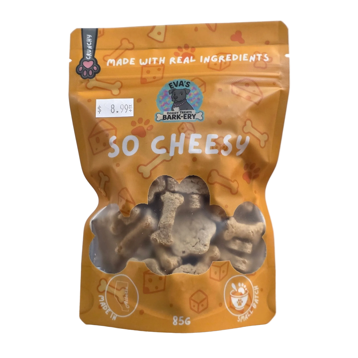 Eva's Doggy Treats Bakery Cookies, 85g Bag
