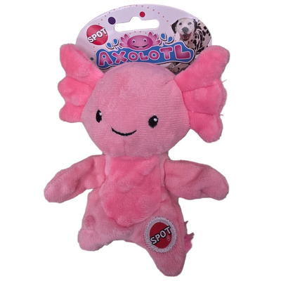 Spot Axolotl Plush Dog Toy, 6"