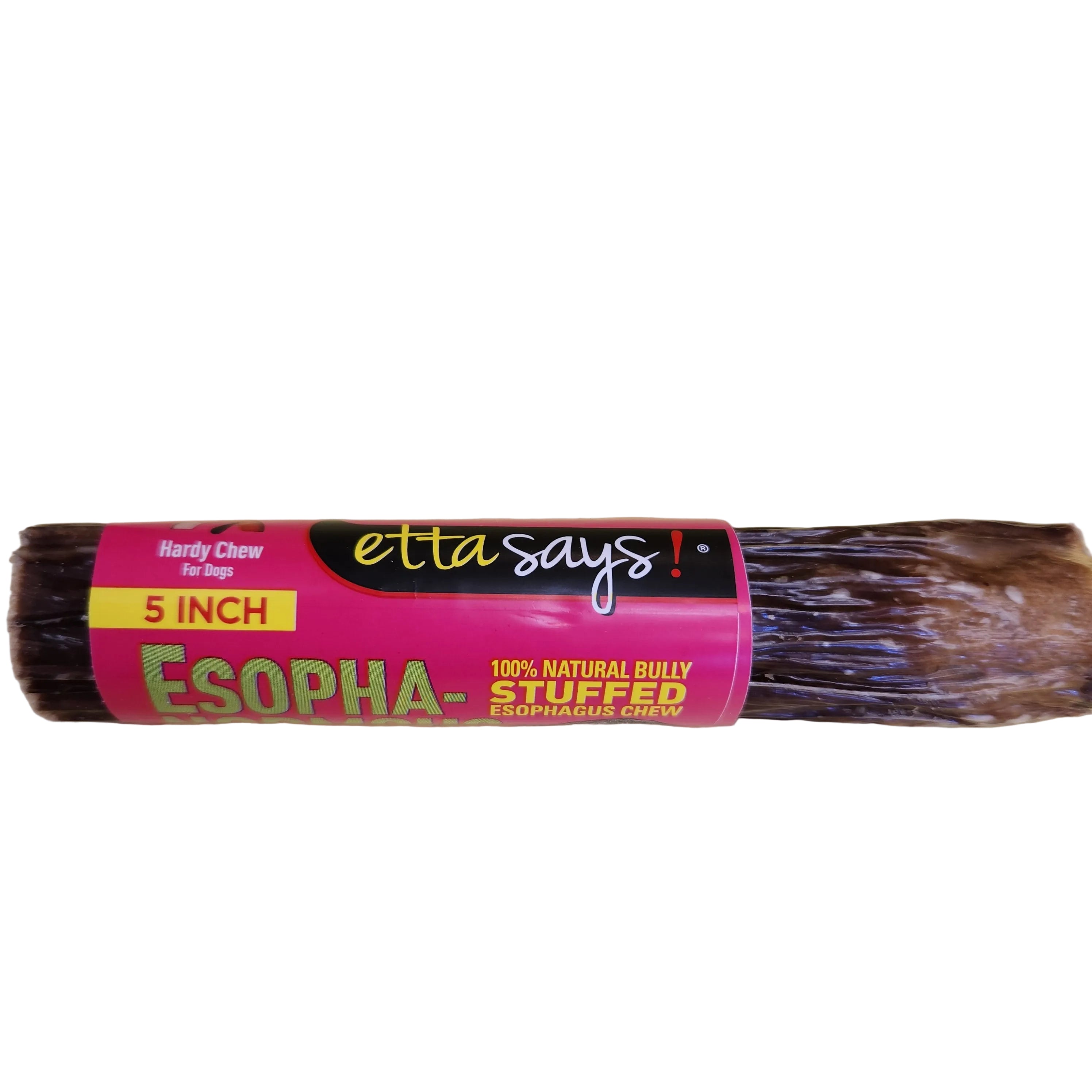 Etta Says! Esopha-Normous, Stuffed Beef Esophagus Chew