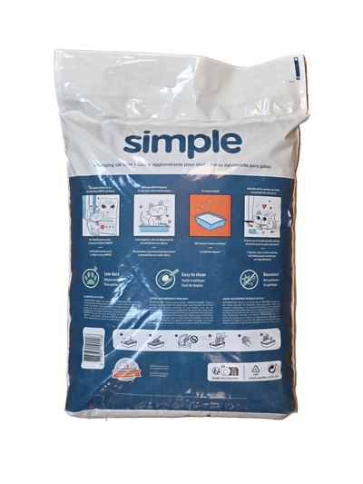 Intersand Simple Clumping Cat Litter, 20lb