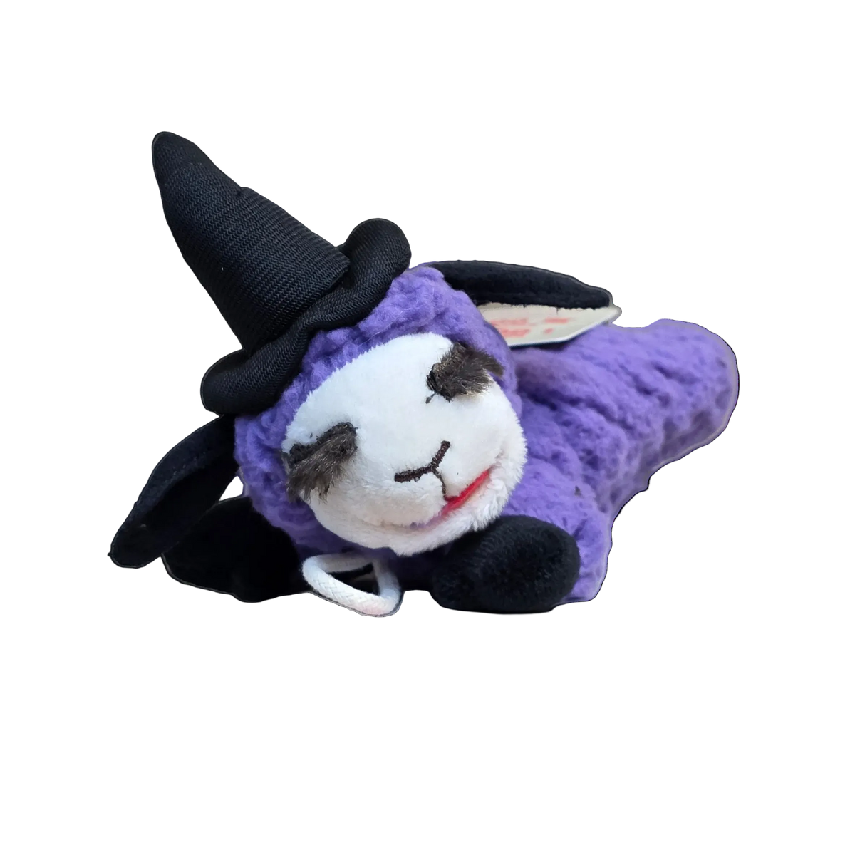 Multipet Lamb Chop Dog Toy, Halloween Witch, 6"