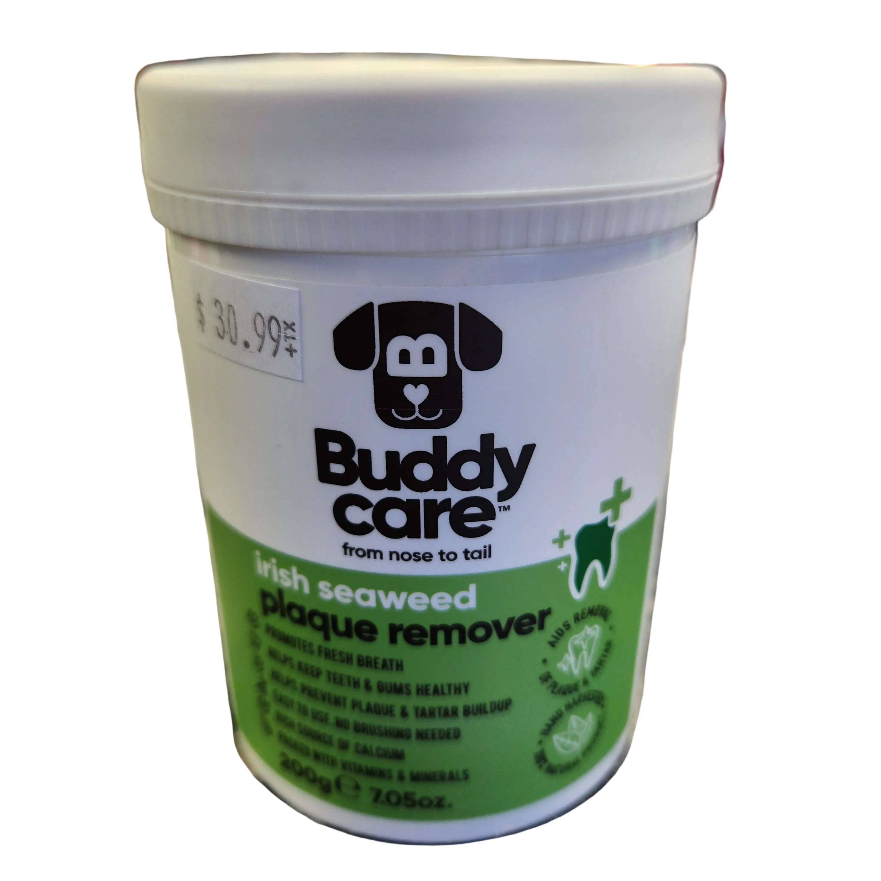 Buddy Care Irish Seaweed Hand Harvested 100% Natural Plaque Remover for Cats & Dogs