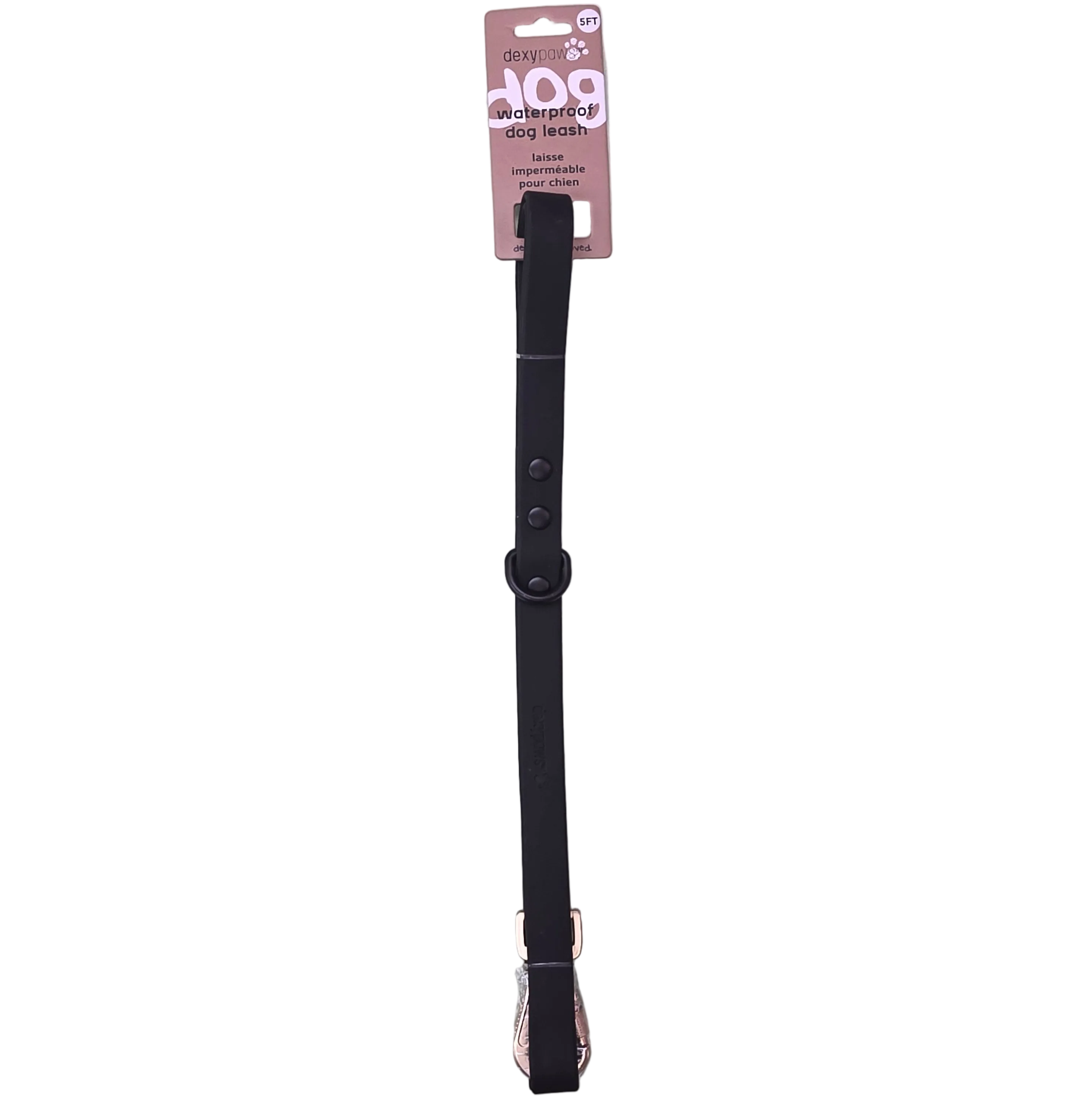 DexyPaws Waterproof Dog Leash, 5 ft.