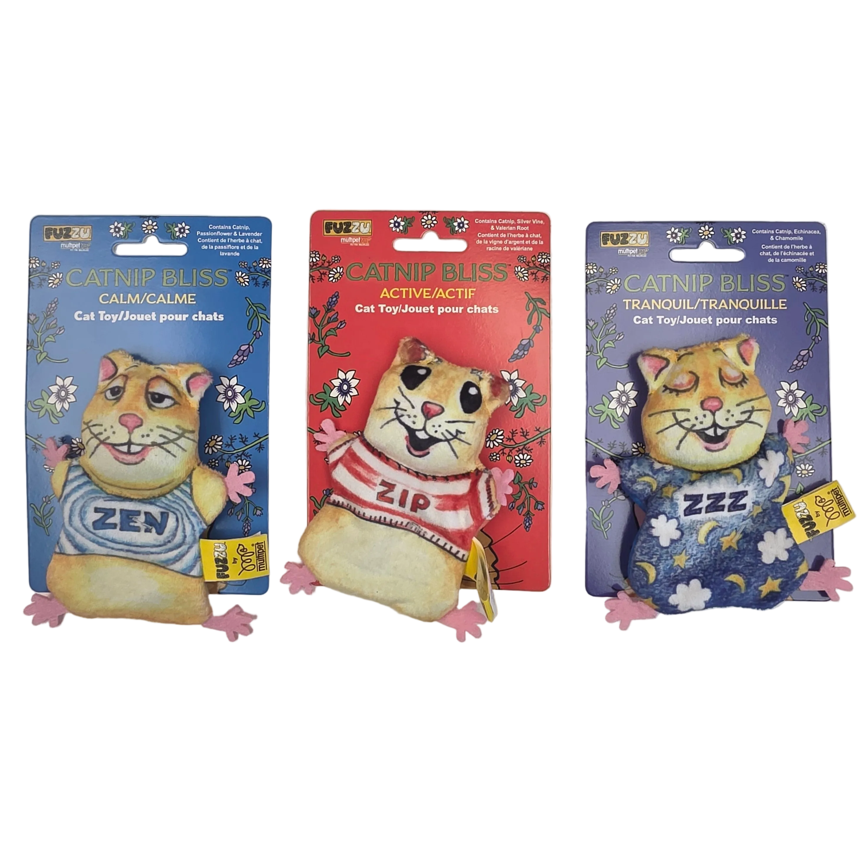 Fuzzu Catnip Bliss Cat Toy, High Hamies