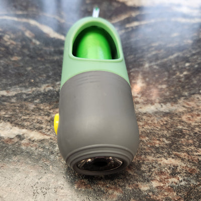 Poop Bag Dispenser with  Flashlight Roll of Bags and Snap Hook for Your Leash