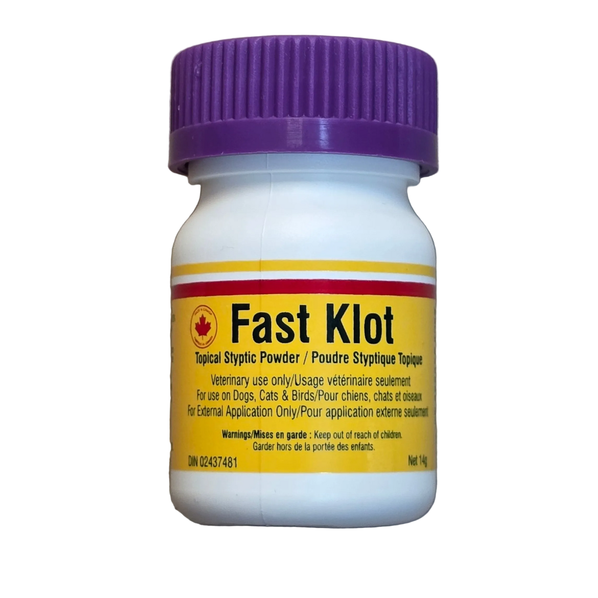 Dominion Veterinary Laboratories LTD, Fast Klot, Topical Styptic Powder, 14g