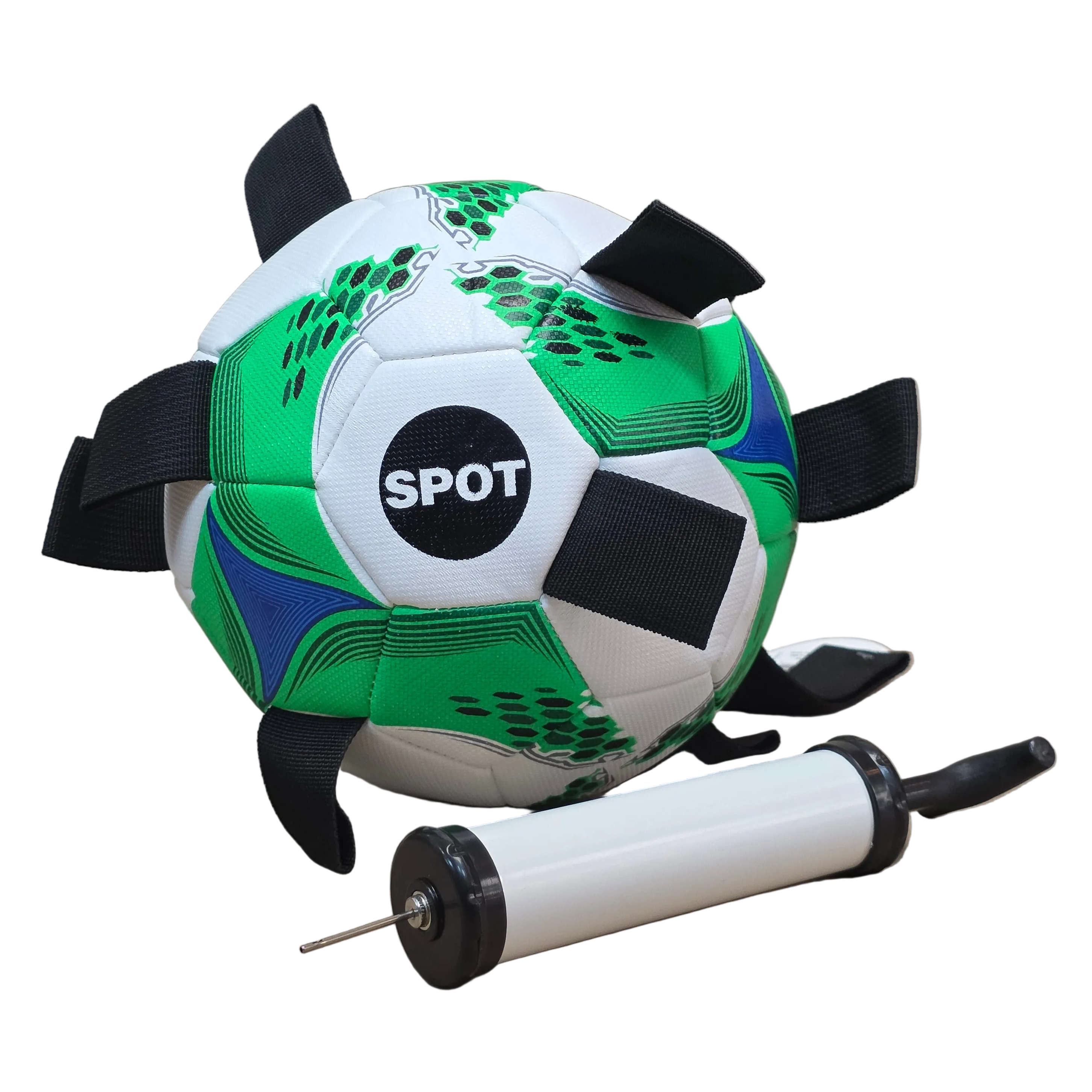 SPOT Soccer Ball with E-Z Tabs, Interactive Dog Toy