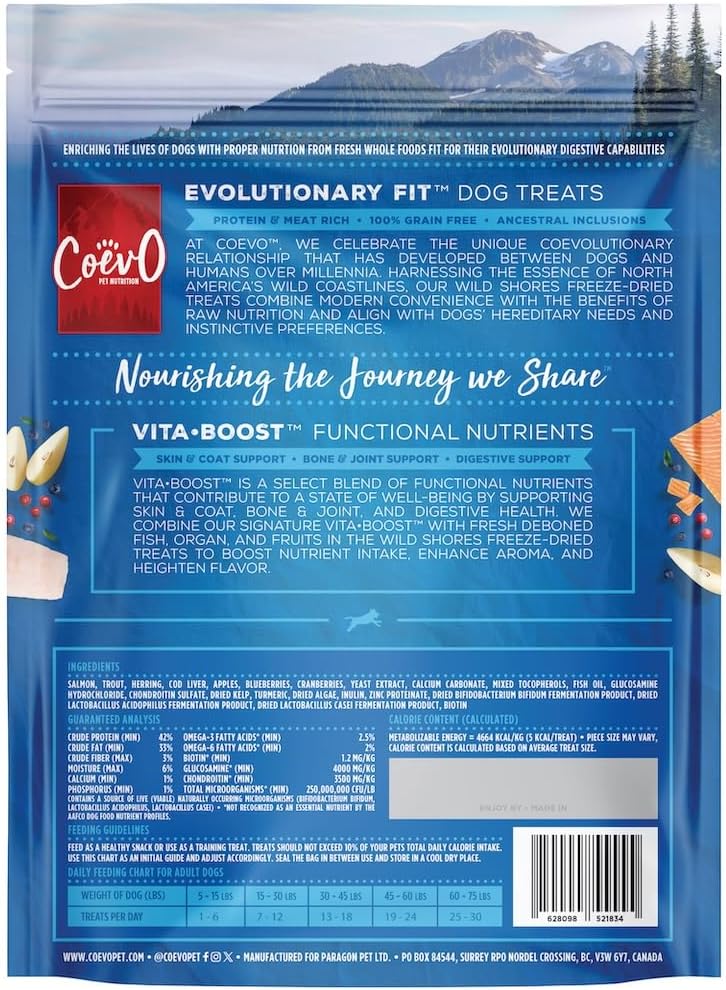 COEVO Freeze-Dried Raw Dog Treats