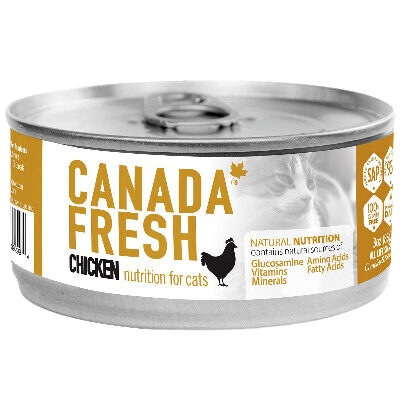 * PetKind Canada Fresh Canned Cat Food, Chicken