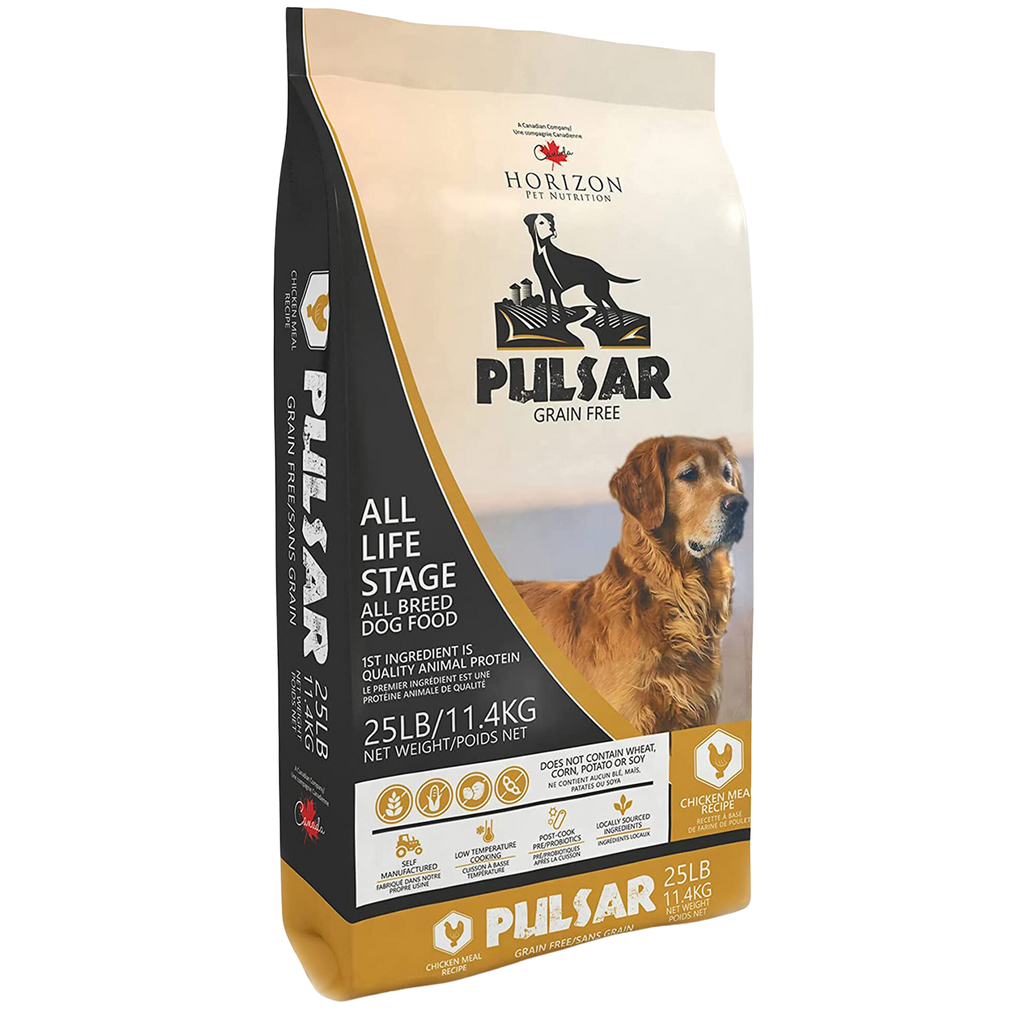 Pulsar All Life Stage, All Breed Dog Food, Grain-Free, Chicken Meal Recipe