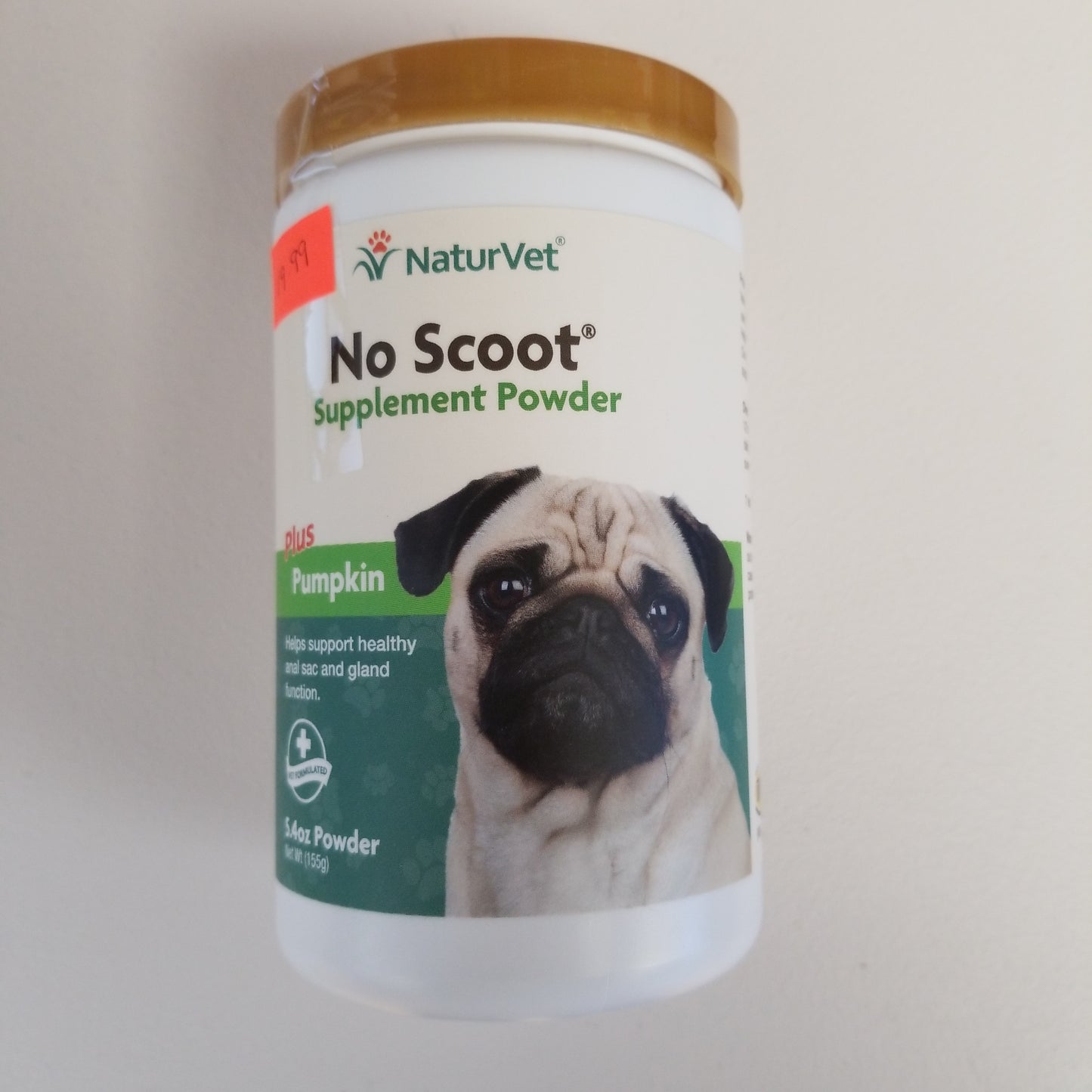 NaturVet No Scoot Supplement Powder Plus Pumpkin (150g)