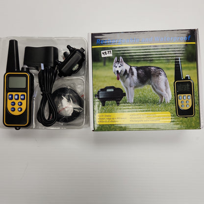 Dog Training Collar Remote LCD Display