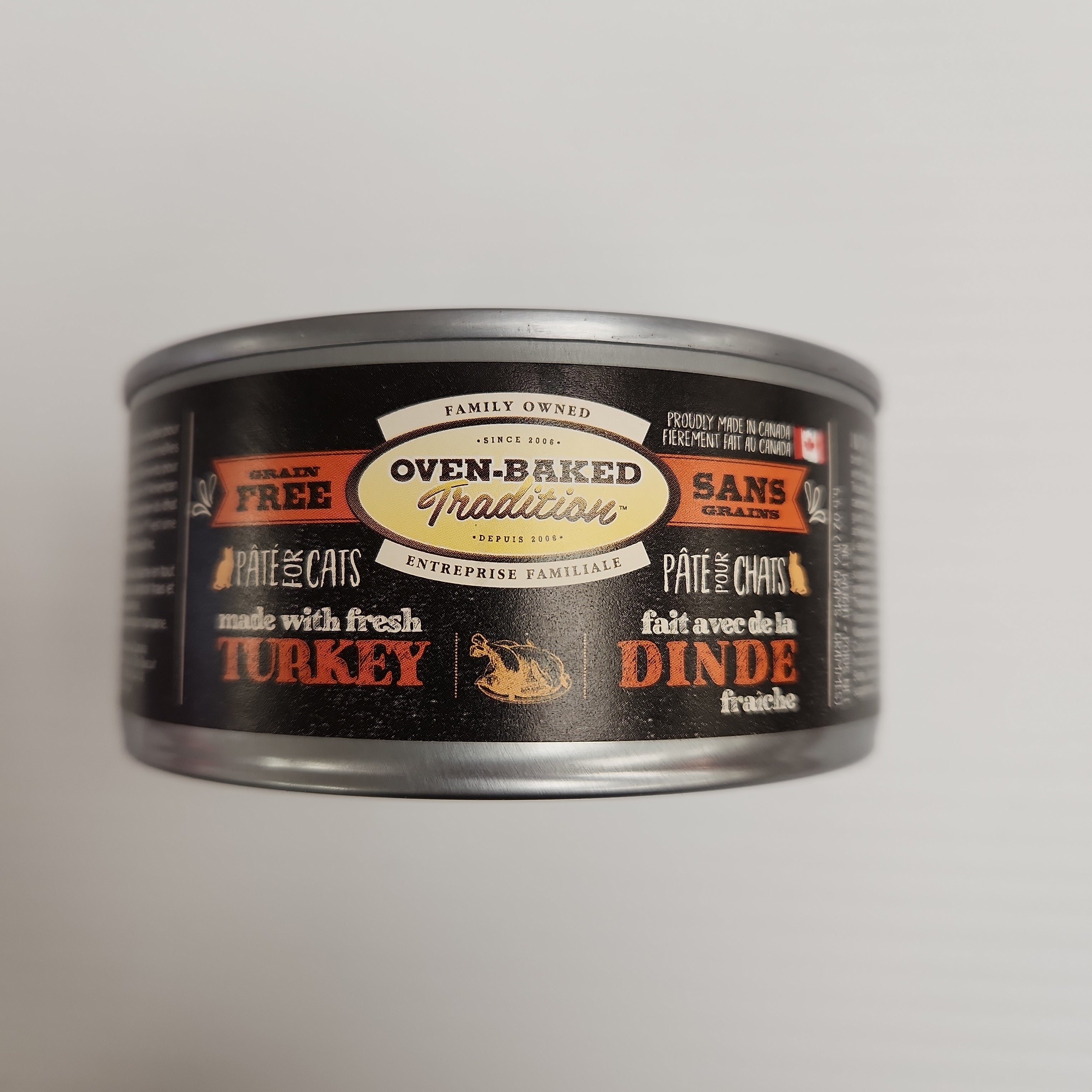 Oven-Baked Turkey Recipe Canned Cat Food 5.5oz