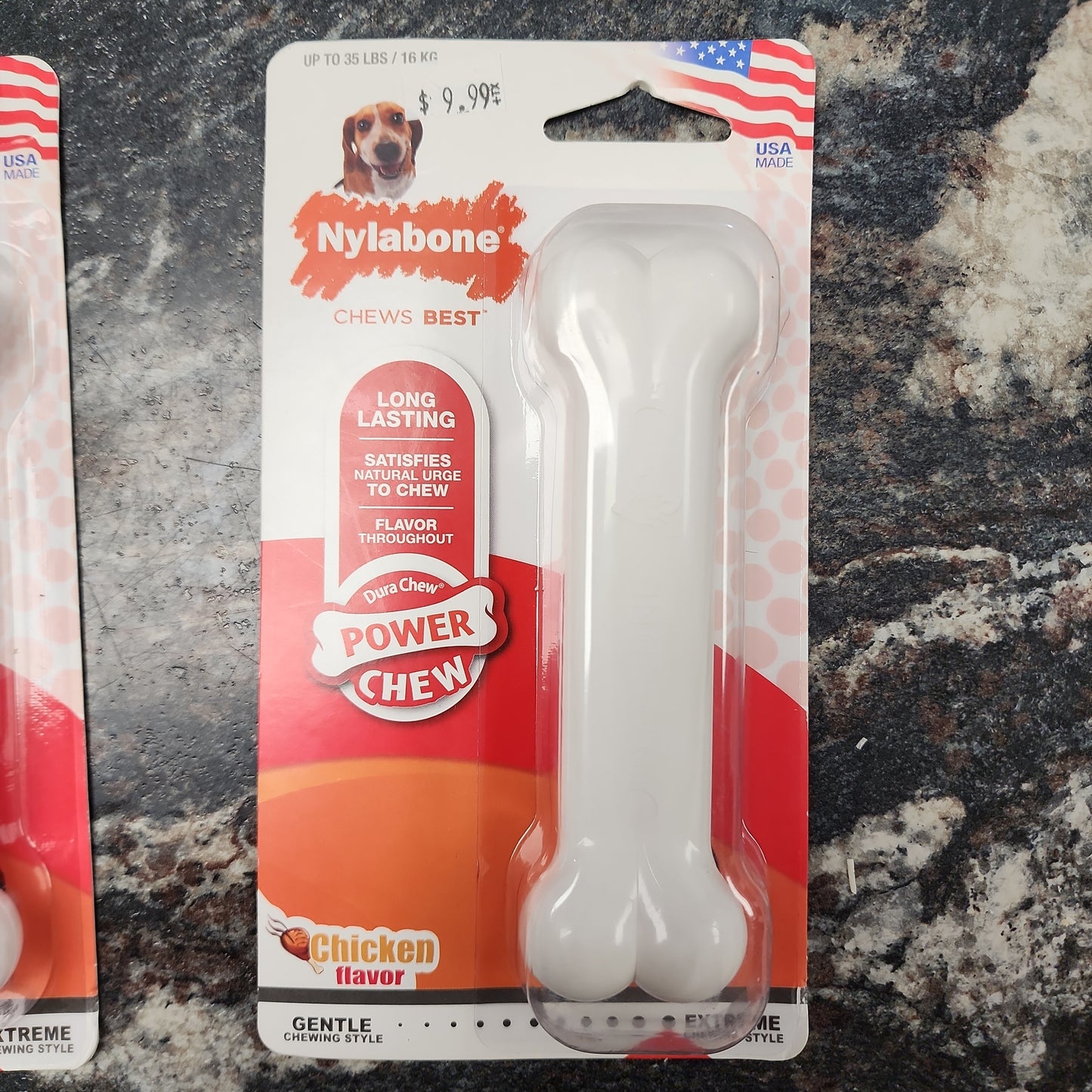 Nylabone Power Chew, Chicken Flavored, Wolf