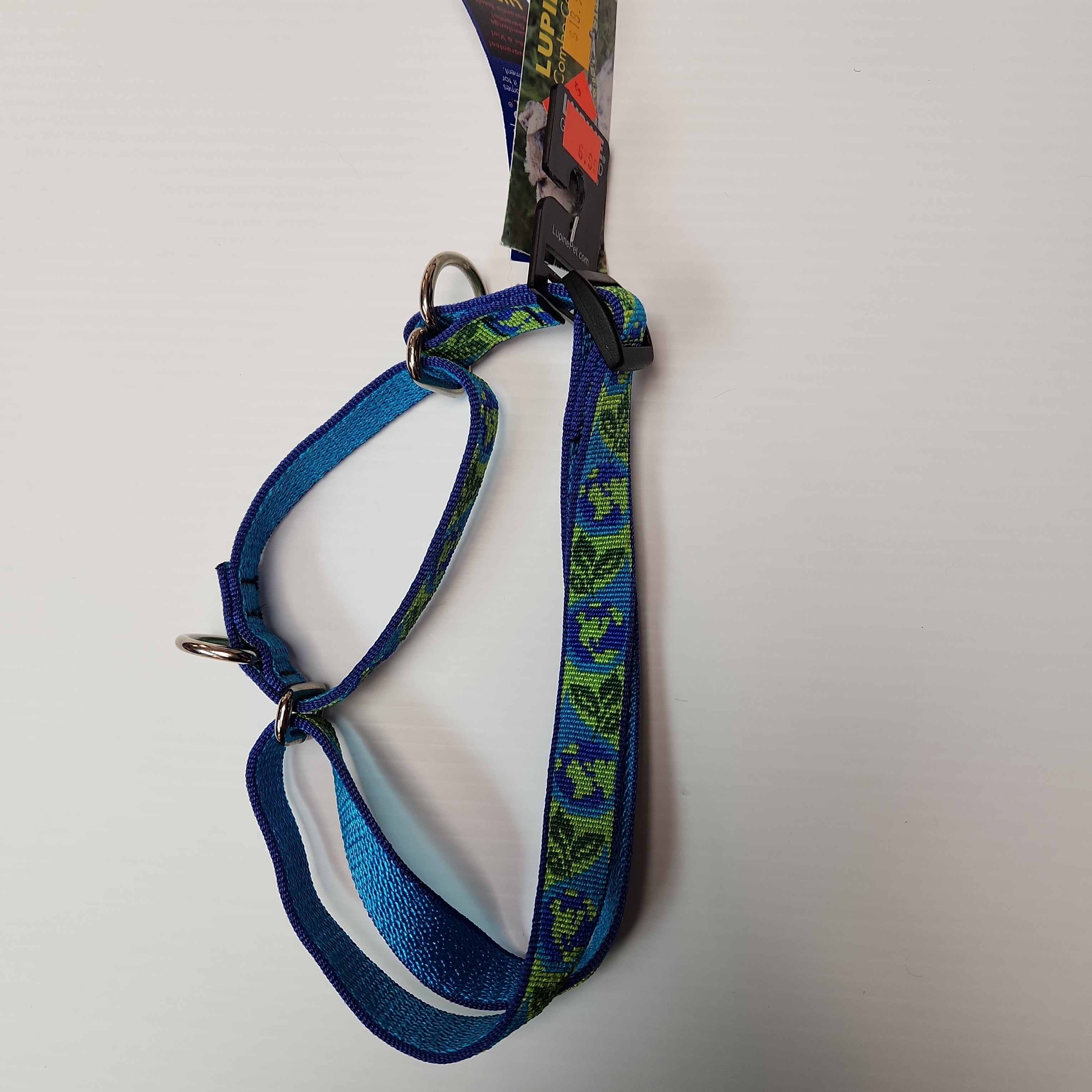 Lupine Martingale Dog Collar Earthday Pattern 19-27"