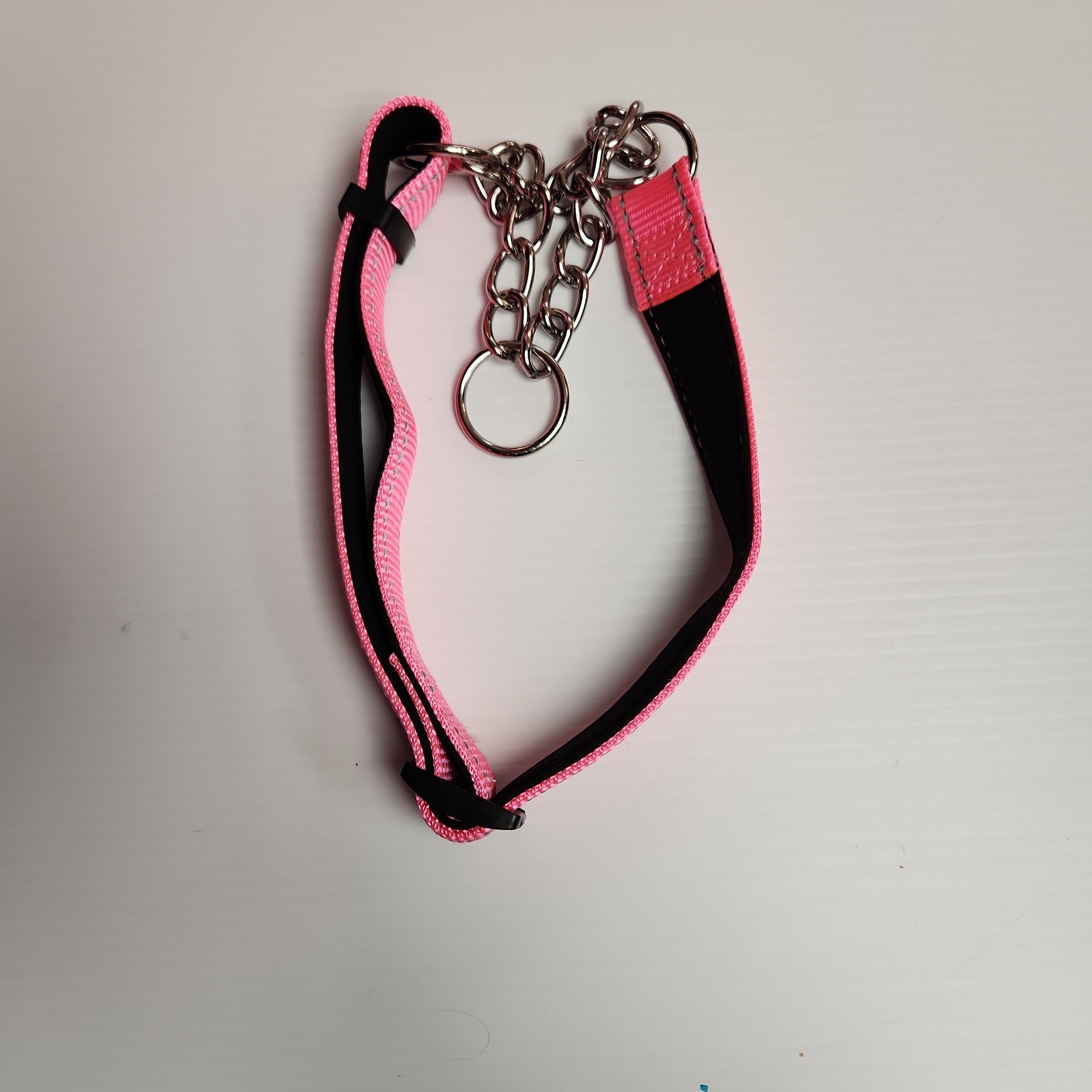 Martingale Pink Dog Collar 12"-24"