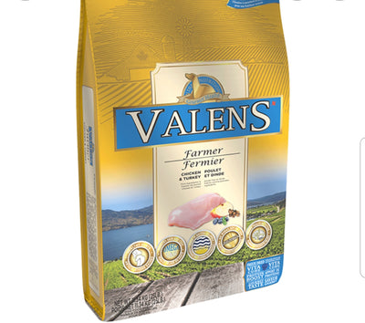 Valens Dog Food, Grain-Free, Farmer, Chicken & Turkey