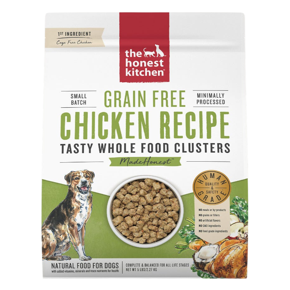 Honest Kitchen Whole Food Clusters, Grain-Free, Chicken Recipe