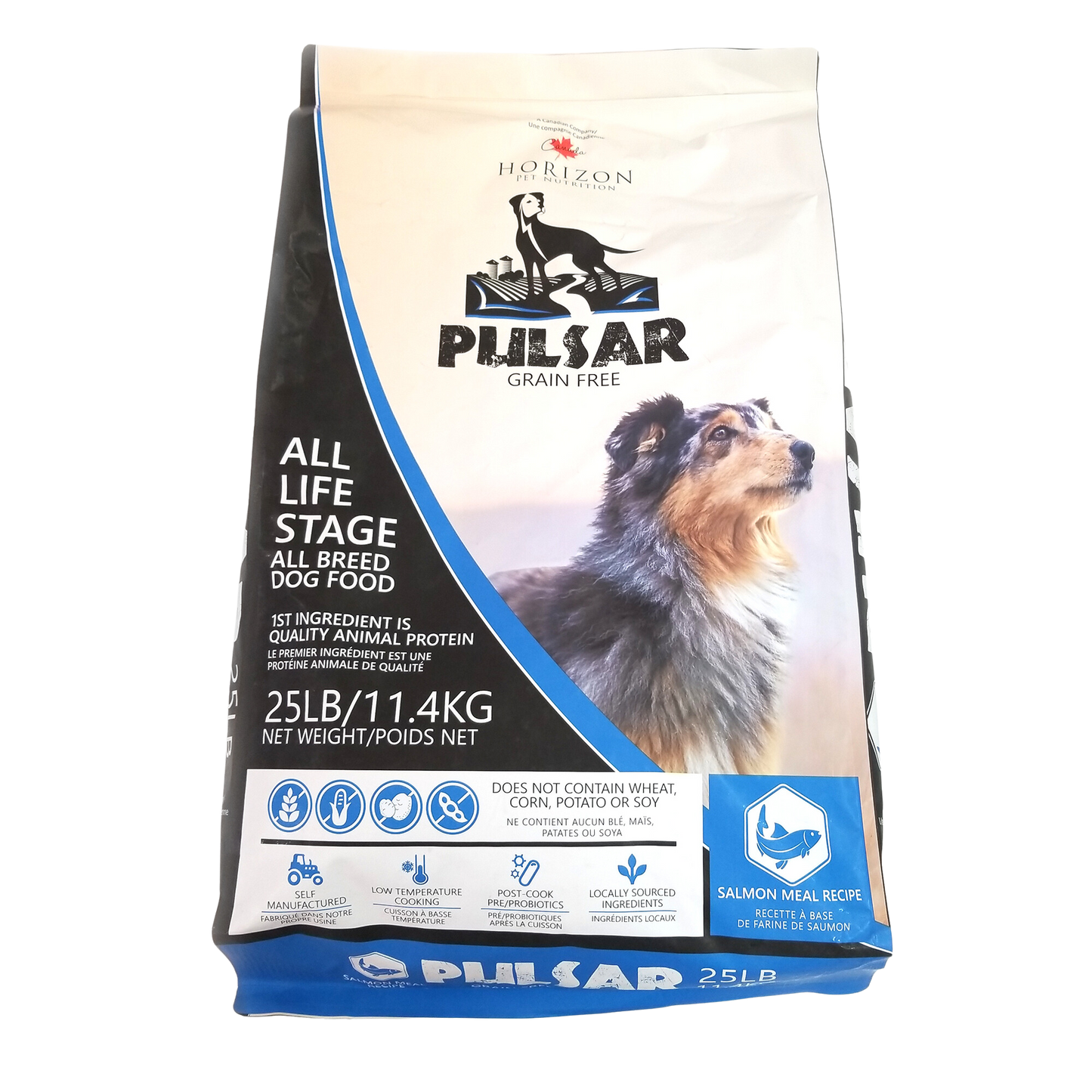 Pulsar All Life Stage, All Breed Dog Food, Grain-Free, Salmon Meal Recipe