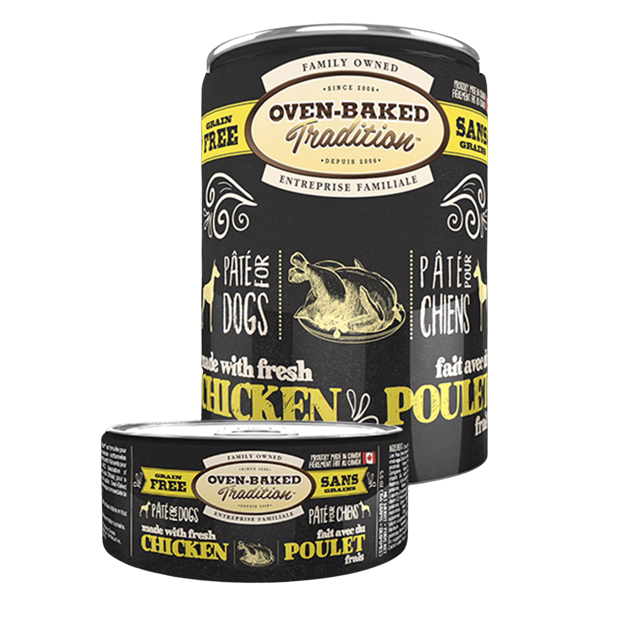 Oven-Baked Tradition Dog Food, Grain-Free, Chicken Pate