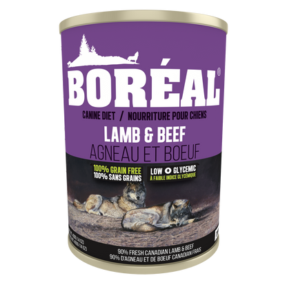 Boréal Functional Canned Dog Food, Big Bear Lamb & Beef