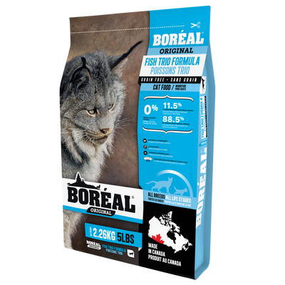 Boréal Functional Original Grain-Free Cat Food, Original Fish Trio Formula
