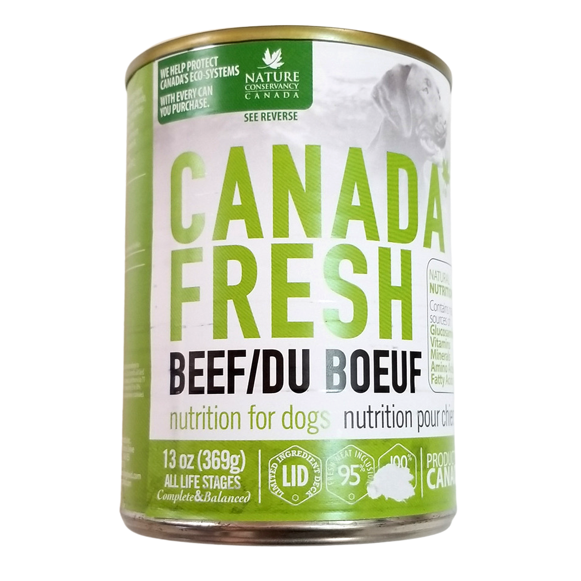 Canada Fresh Canned Dog Food, Grain-Free, Beef, 13oz