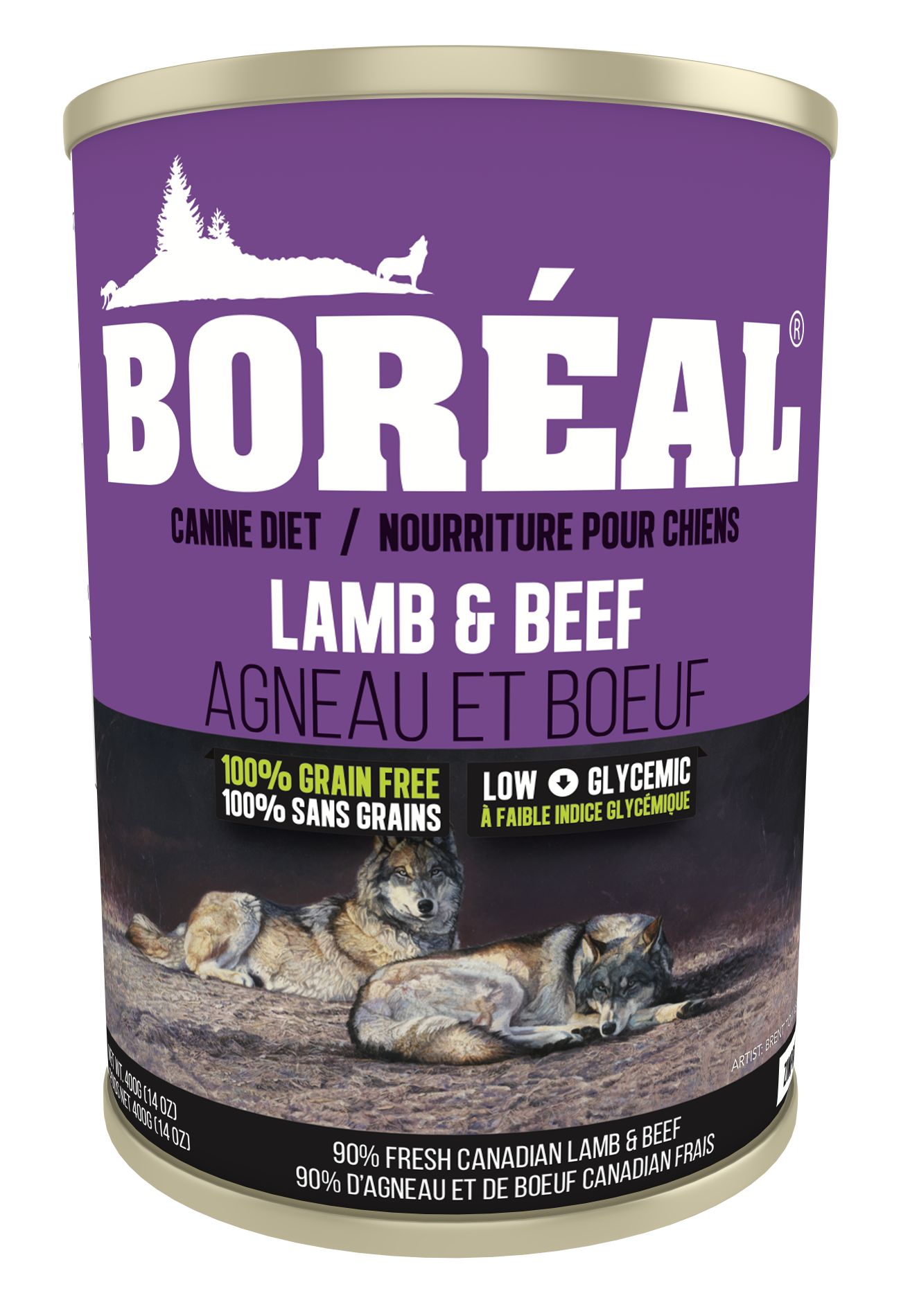 Boréal Functional Canned Dog Food, Big Bear Lamb & Beef